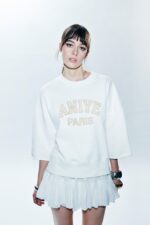 FELPA BIANCA SWEATSHIRT PARIS URBAN Aniye By