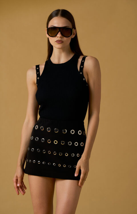 GONNA CORTA ANELLI NERA No Secrets