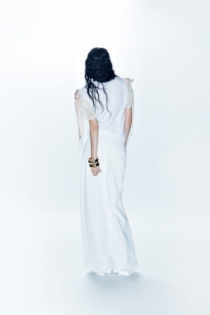 JEANS BIANCO STRAPPI STRAIGHT CHLOE Aniye By