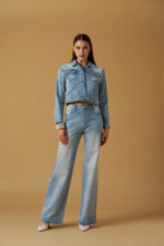 JEANS IN DENIM FULL STRASS No Secrets