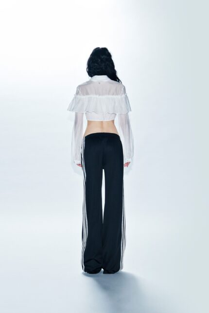 PANTALONE TUTA NERO JOGGING SANDY Aniye By