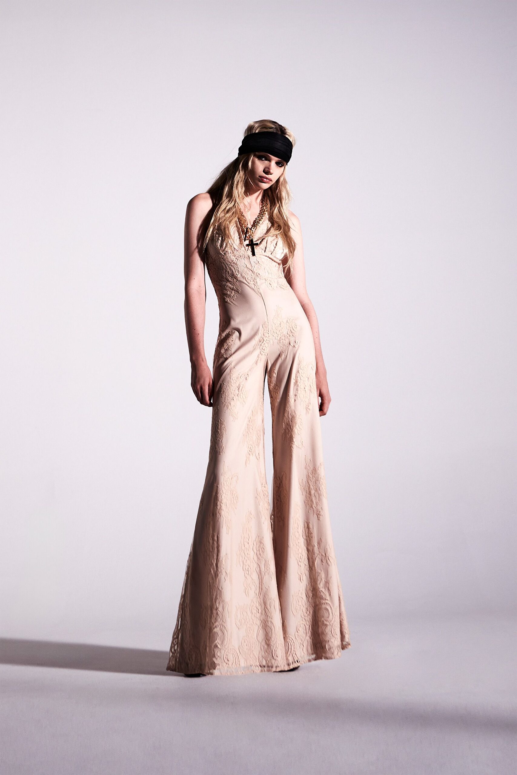 TUTA IN PIZZO AVORIO JUMPSUIT SILVA Aniye By TUTA IN PIZZO AVORIO JUMPSUIT SILVA Aniye By