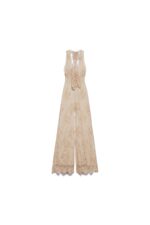 TUTA IN PIZZO AVORIO JUMPSUIT SILVA Aniye By