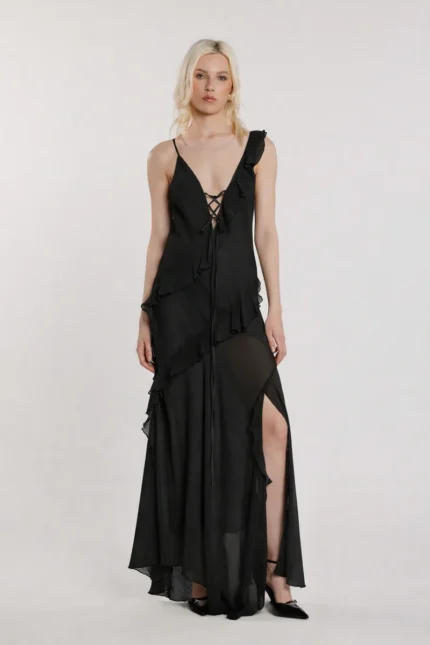 ABITO LUNGO NERO Relish