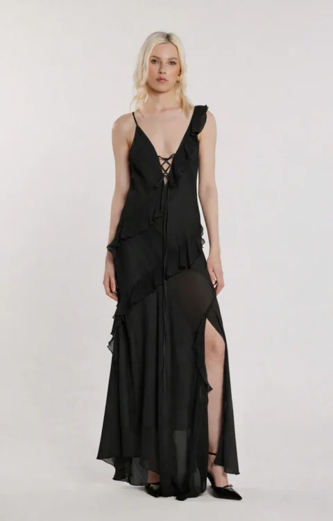 ABITO LUNGO NERO Relish