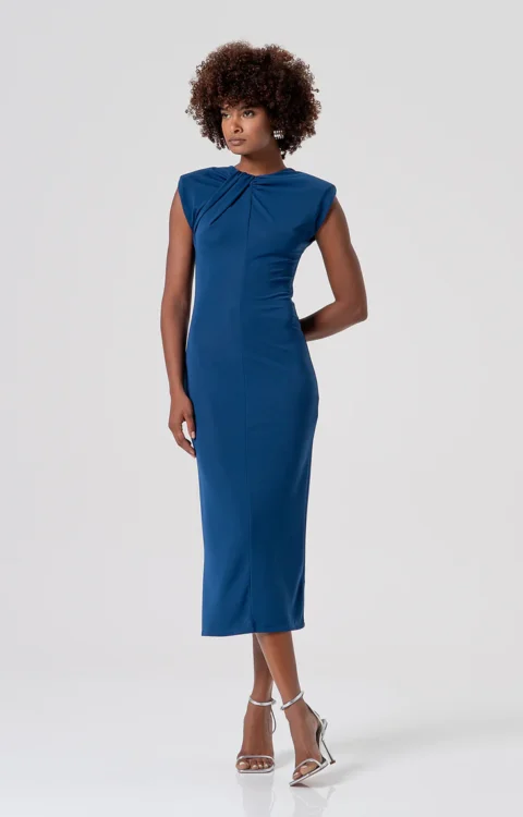 ABITO MIDI BLU Fracomina