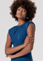 ABITO MIDI BLU Fracomina