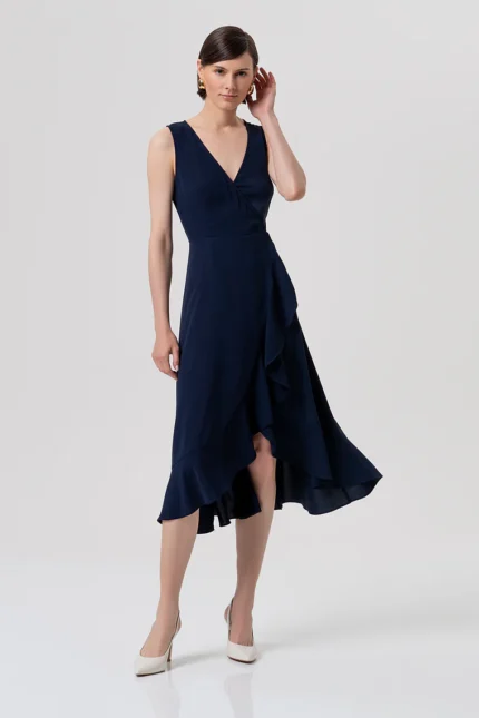 ABITO MIDI BLU NAVY Fracomina