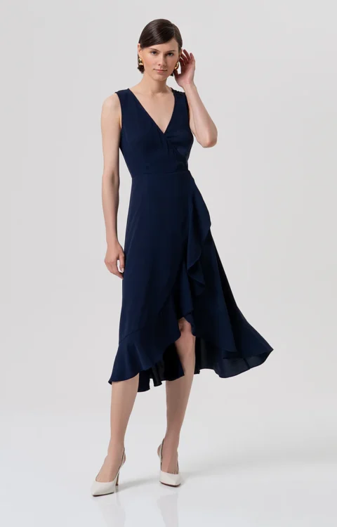 ABITO MIDI BLU NAVY Fracomina