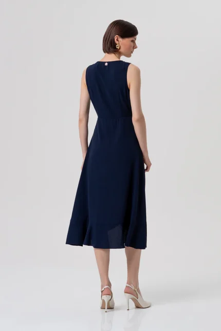 ABITO MIDI BLU NAVY Fracomina