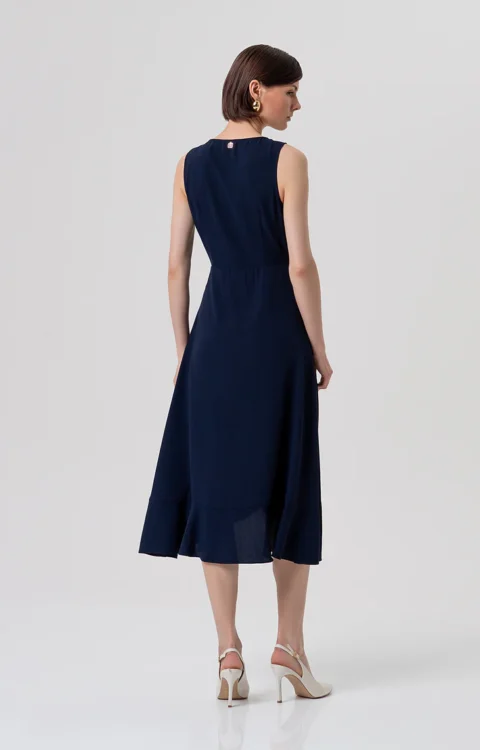 ABITO MIDI BLU NAVY Fracomina