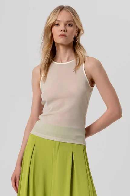 CANOTTA TOP ORO LUREX Fracomina