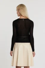 CARDIGAN PIZZO NERO Relish