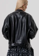 CHIODO OVER NERO BORCHIATO Fracomina