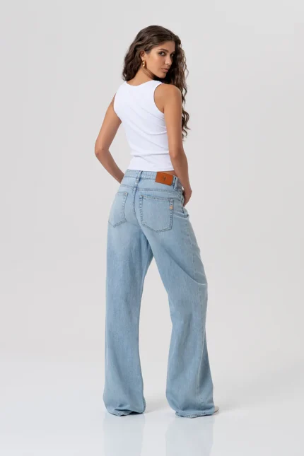 JEANS A PALAZZO CHIARO Fracomina