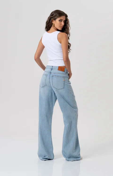 JEANS A PALAZZO CHIARO Fracomina