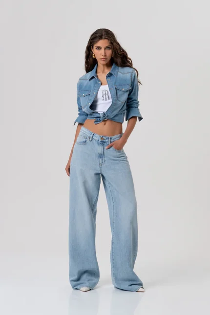 JEANS A PALAZZO CHIARO Fracomina