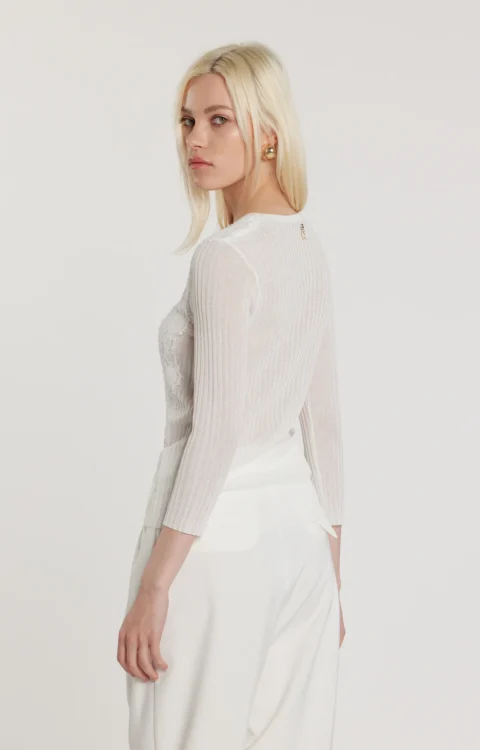 MAGLIA PIZZO BIANCA Relish2