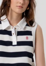 POLO SENZA MANICHE A RIGHE Fracomina