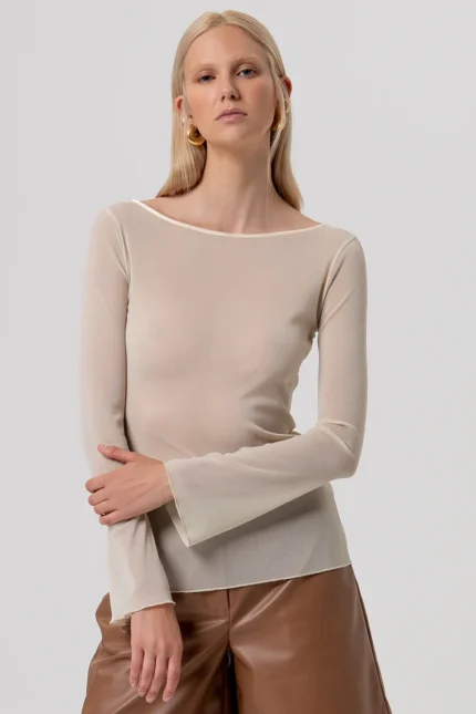 T-SHIRT ORO LUREX Fracomina