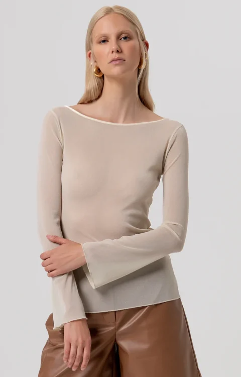 T-SHIRT ORO LUREX Fracomina