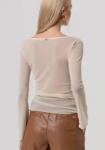 T-SHIRT ORO LUREX Fracomina