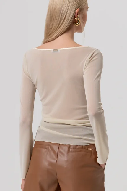 T-SHIRT ORO LUREX Fracomina