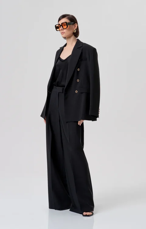 TAILLEUR DOPPIOPETTO NERO Fracomina