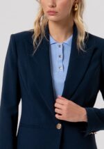 BLAZER MONOPETTO BLU Fracomina