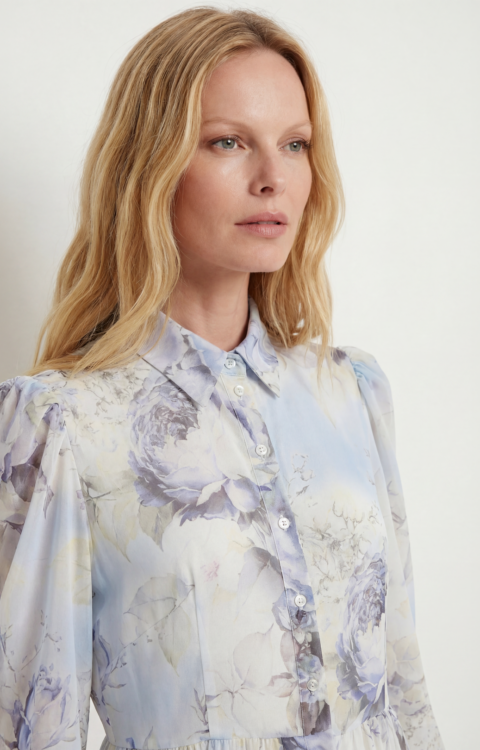 ABITO LUNGO FIORI PASTELLO Silence