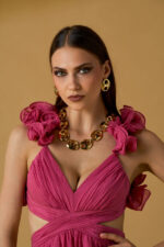 ABITO LUNGO ROSA No Secrets1