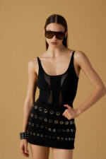 BODY NERO CON TRASPARENZE No Secrets