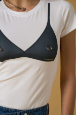 T-SHIRT BIANCA STAMPATA No Secrets